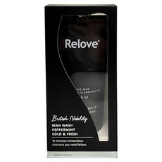 Relove男性專用私密潔淨凝露-英國紳士, 涼感洗淨, 120ml, 1條