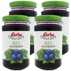 다보 유기농 블루베리잼, 260g, 4개