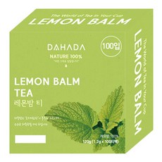 DAHADA 檸檬香蜂草茶包, 1.2g, 100包, 1盒