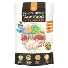 DOG CAT STAR 汪喵星球 貓咪冷凍乾燥生食餐, 鮭魚雞肉, 80g, 1包