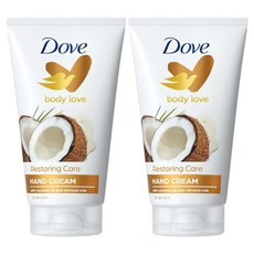 Dove 多芬 Body Love修護手霜 椰奶香, 2個, 75ml