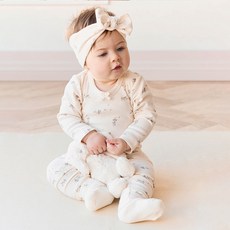 제이미케이 아동용 코튼 롱 슬리브 바디수트