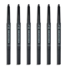 홀리카홀리카 원더드로잉 24h 오토 아이브로우 AD, 01그레이블랙, 6개