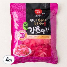 동보식품 정성을 듬뿍담은 좋은반찬 감초생강 적색, 1.3kg, 4개