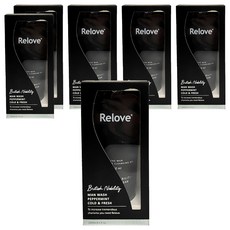 Relove男性專用私密潔淨凝露-英國紳士, 涼感洗淨, 120ml, 6條
