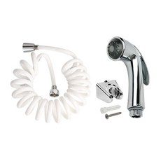 YNET 洗手盆 + 彈簧軟管 白色 2.5m, 1套