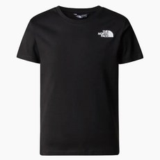 THE NORTH FACE 男款透氣短袖紅色寬版短袖T恤