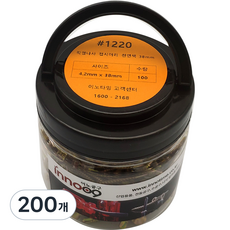 Innotime 自攻螺絲 沉頭 原色, 200個