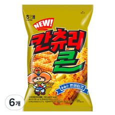 해태제과 NEW 칸츄리콘 콘버터맛, 150g, 6개