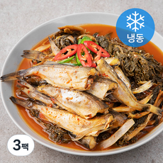 해선생 반건조 도루묵 시래기조림 (냉동), 640g, 3팩