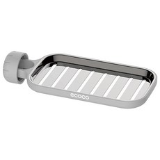 ecoco 意可可 高質水龍頭不鏽鋼置物架 長款, 灰色, 1個