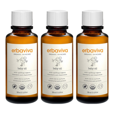 에바비바 베이비 오일, 120ml, 3개