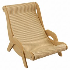 Chilsi 貓咪躺椅沙發型貓抓板, 棕色, 1個