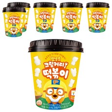 EarnestFnB Pororo 奶油咖哩炒年糕, 6個, 110g