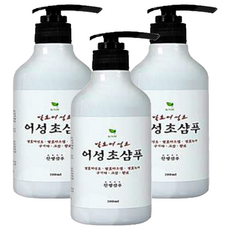 약초명가 발효어성초샴푸, 300g, 3개