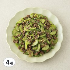 집반찬연구소 한우오이볶음, 300g, 4개