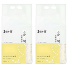 貓本屋 破碎型 豆腐貓砂 6L, 2包, 原味