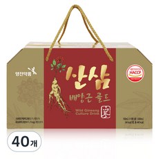 영진약품 산삼배양근골드, 100ml, 40개