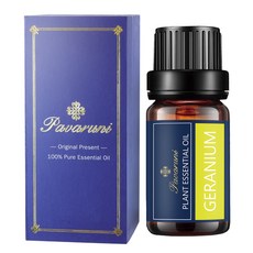 美國Pavaruni 純單方精油 天竺葵 Geranium 10ml, 天然植物萃取，平衡身心靈, 1瓶