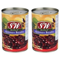 S&W 紅腰豆罐頭, 400g, 2個