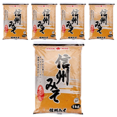 [Hikarimiso] 信州味噌, 1kg, 5包