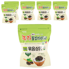 바다원 녹차맛 돌김자반 볶음, 60g, 12개
