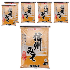[Hikarimiso] 信州味噌, 1kg, 6包