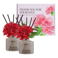 KUNDAL 昆黛爾 康乃馨系列擴香瓶 200ml, 2瓶, Black Cherry