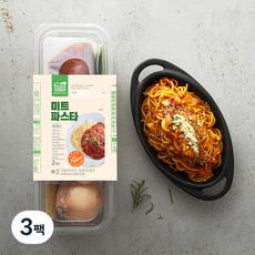 프레시밀 미트파스타 2인분, 590g, 3팩