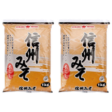 [Hikarimiso] 信州味噌, 1kg, 2包