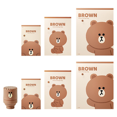 LINE FRIENDS 換季出國必備 多用途真空壓縮袋7件組, 7個, 1組