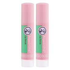 曼秀雷敦 Repair One 角質護理護唇膏 3.6g 保濕修護 改善唇紋, 無色無香味, 2支