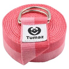 Tumaz 月熊 瑜珈伸展帶, 溫婉雙紅, 1條