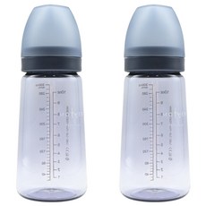 MOTHER-K 精粹極簡PPSU奶瓶-夜幕藍 醫療級PPSU材質, 280ml, 2個
