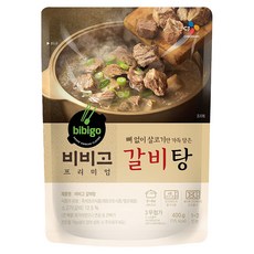 CJ bibigo 牛肉排骨湯 牛肉與蔬菜熬煮 濃郁湯底, 400g, 1包