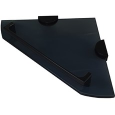 BLUEWATER SW黑色鋼化玻璃轉角架, 1個
