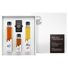 Bullodong Sesame Oil Station 弘永芝麻油200ml+紫蘇油100ml+紅雪蟹醬油200ml, 1套