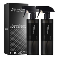 COCODOR 珂珂朵爾 織物香氛 織物除臭劑 黑櫻桃 正裝, 2個, 500ml