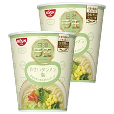 NISSIN 日清 拉王野菜鹽味杯麵 61g, 2入