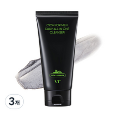 VT 시카 포맨 데일리 올인원 클렌저, 100ml, 3개