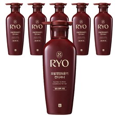 려 모발영양 윤기 발효 동백 오일 컨디셔너, 400ml, 6개