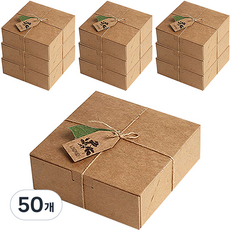 Comrade Hello Morris 牛皮紙禮物盒, 50個, 3號