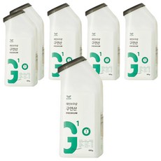 THE LOEL 天然檸檬酸粉, 400g, 韓國製造，多用途清潔劑，適用於熱水壺/洗衣機/浴室等，食品添加物, 6瓶