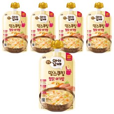 맘스쿠킹 이유식, 140g, 5개, 찜닭아기밥