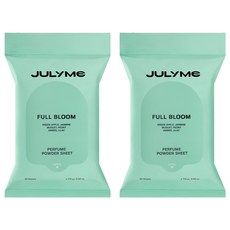 JUL7ME 香氛爽身濕巾 Full Bloom 20片入, 2個, 116g