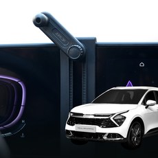 JUPAZIP The All New Sportage NQ5 專用車用手機支架固定座, 1個, 迪奧新獅跑 NQ5, 黑色