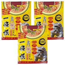 金牌金門一條根 精油貼布 Set 草本植物萃取精油 舒緩放鬆, 7片, 3包