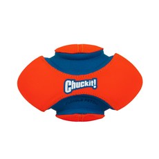 Chuckit 橄欖球, 藍色 + 橘色, 1個