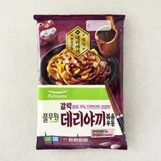 풀무원 생가득 갈릭 데리야끼 볶음 우동 2인분, 445g, 1개