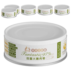 BEyONDPET 超越汪喵 貓主食罐 田園火雞肉餐 98%鮮肉 無穀低敏, 80g, 6罐